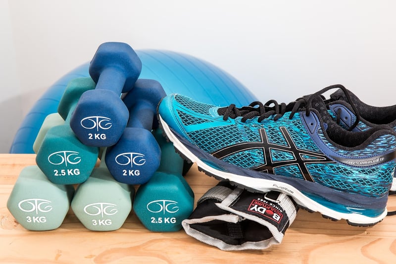 Fitness Gym Dumbbells Exercise